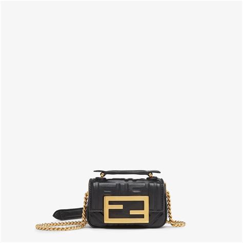 fendi baguette mini chain shoulder bag|fendi baguette second hand.